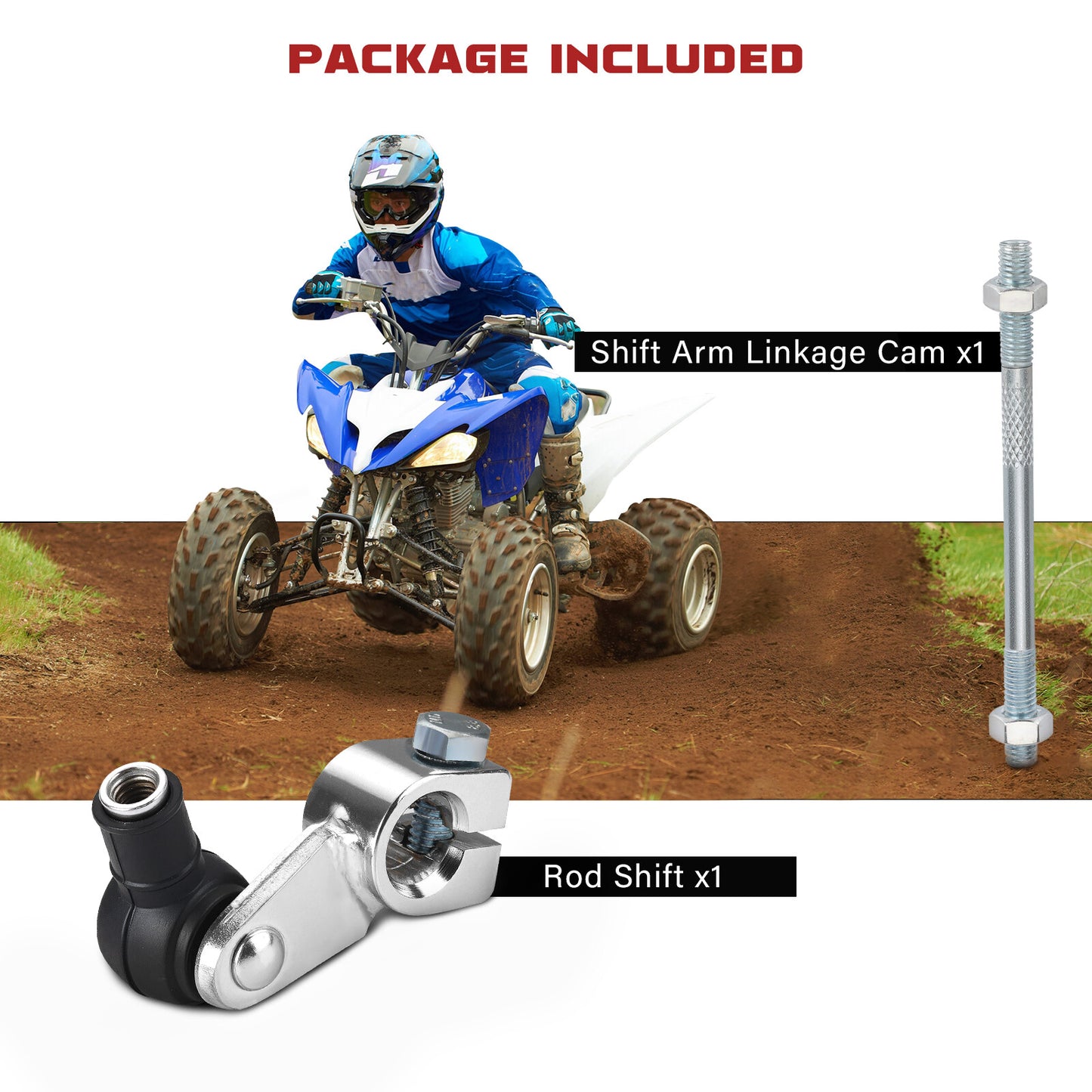 Shift Arm Linkage for Yamaha Big Bear Wolverine Kodiak 350 400 (1990–2002)