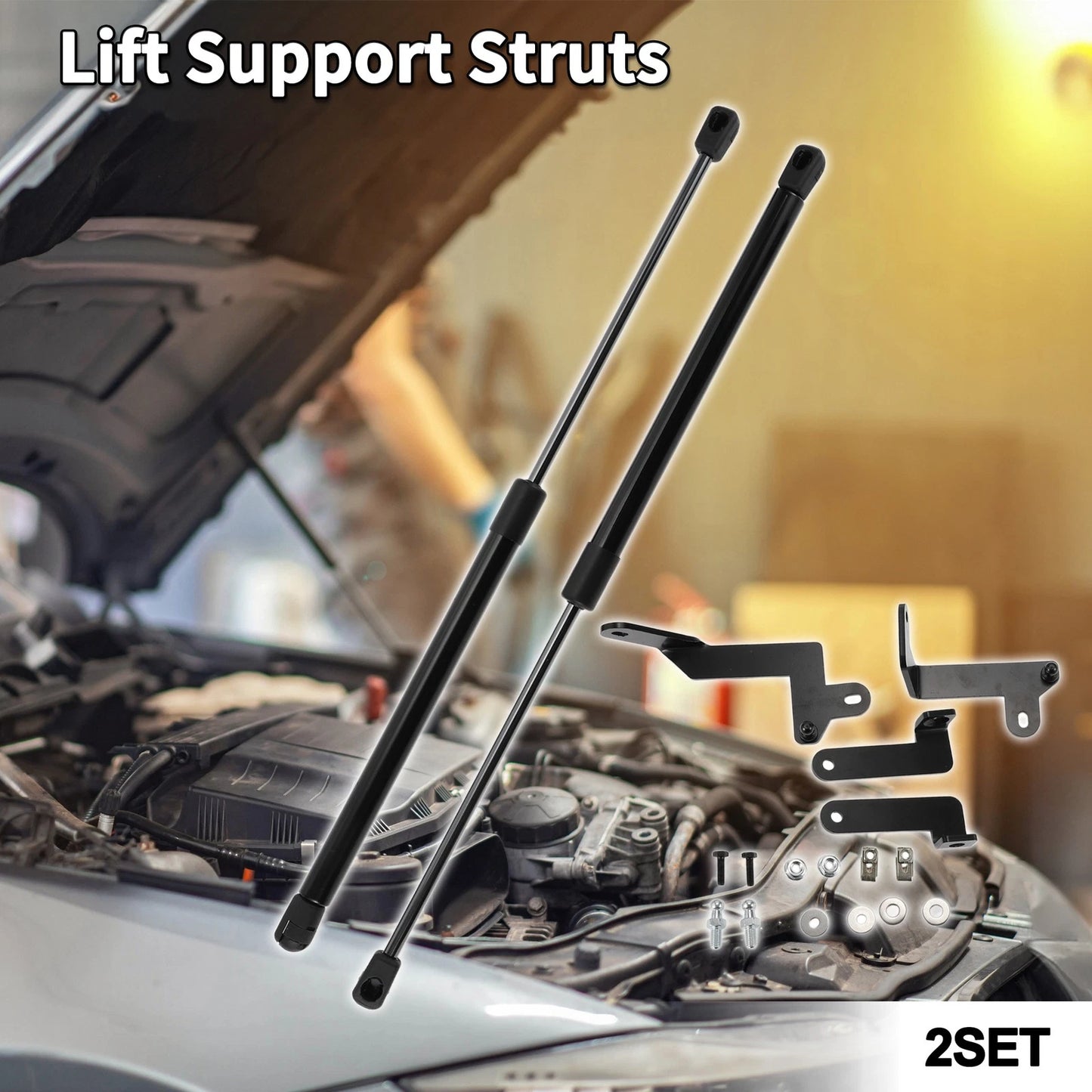 Front Hood Lift Supports Struts Gas Spring for Hyundai Tucson (2022–2024)
