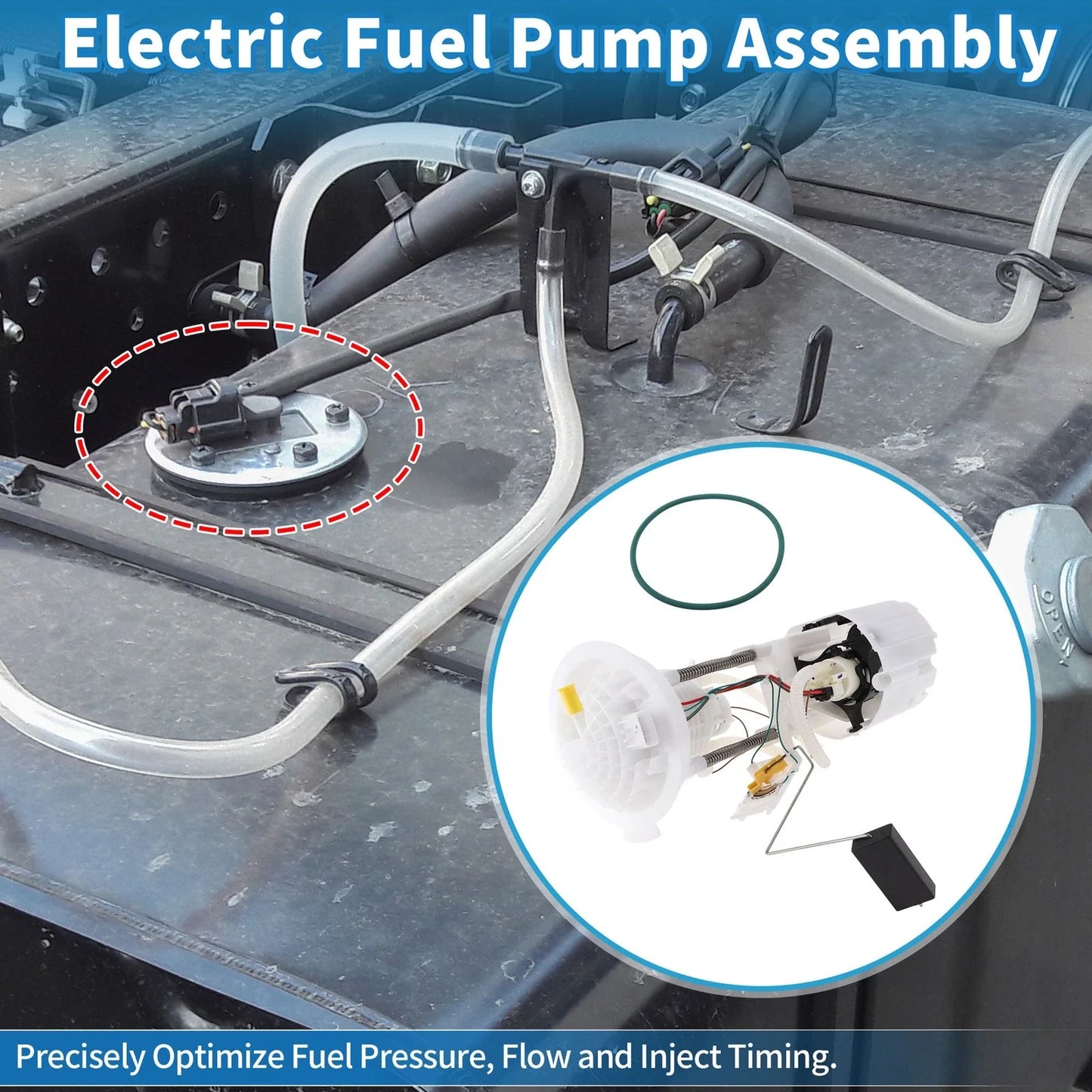 Electric Fuel Pump Assembly for Dodge Durango, Chrysler Aspen (2004-2007)