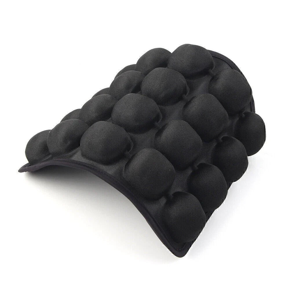 Rear Passenger Air Seat Cushion Pad 9.1''x11.8'' for Motorcycle