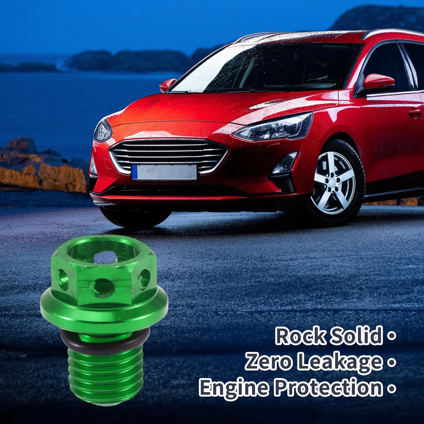 M12x1.5 Magnetic Oil Drain Plug for Universal Applications
