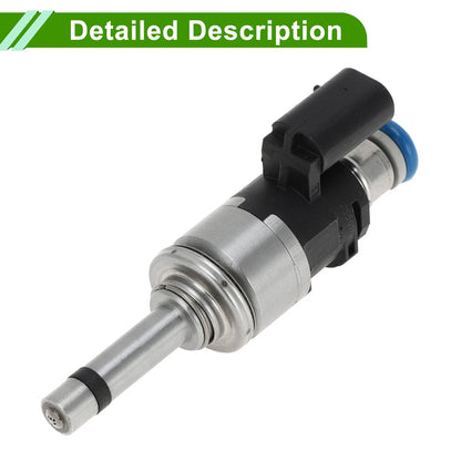 Fuel Injector for Porsche Macan 3.0L 3.6L (2015-2018) - 1 Pc Black
