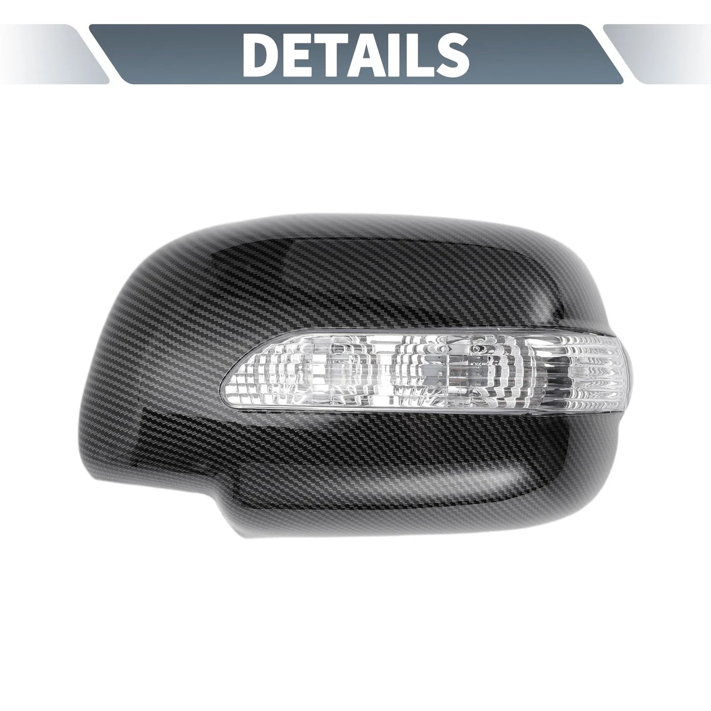 Rearview Mirror Cover Overlay Carbon Fiber for Lexus RX330 (2004-2006)
