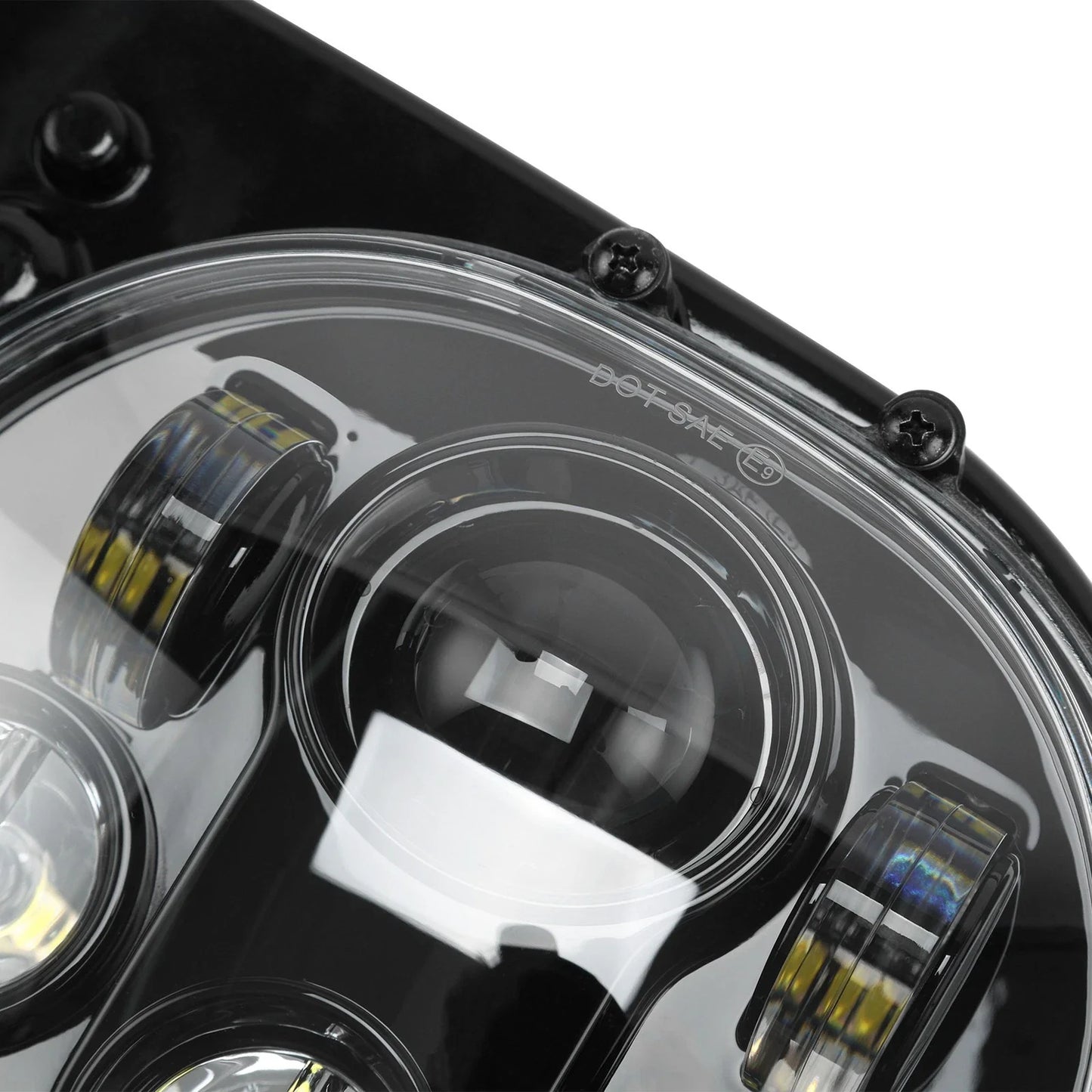 5 3/4" Dual LED Front Headlight for Harley Road Glide (1998-2013)