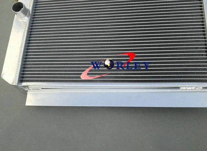 Aluminum Radiator + Fan for 47-54 Chevy Truck Pickup C/K 3100-3900
