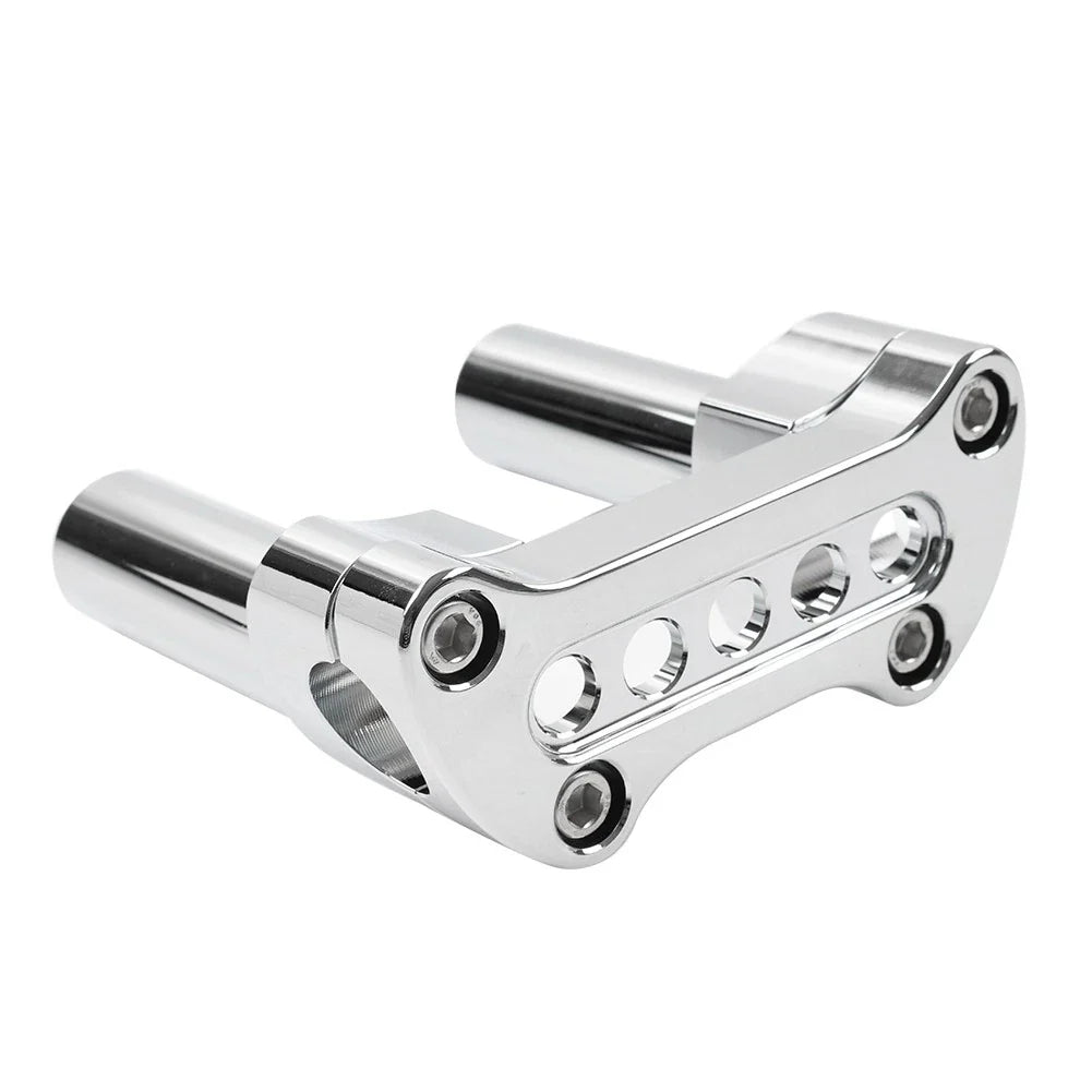4" Handlebar Riser 1" Top Clamp for Harley Road Glide Softail