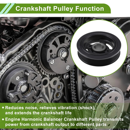 Engine Harmonic Balancer Crank Pulley for Toyota Camry (1347031030)