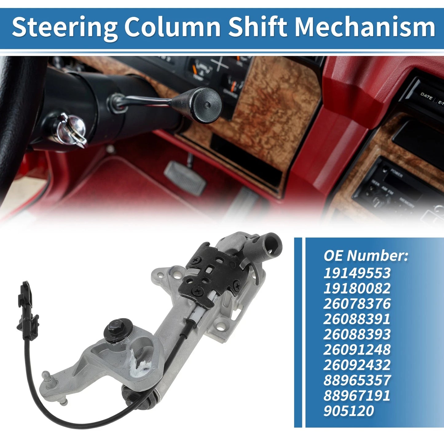 Steering Column Shift Mechanism for Chevy Suburban 1500, Tahoe (2000–2006)