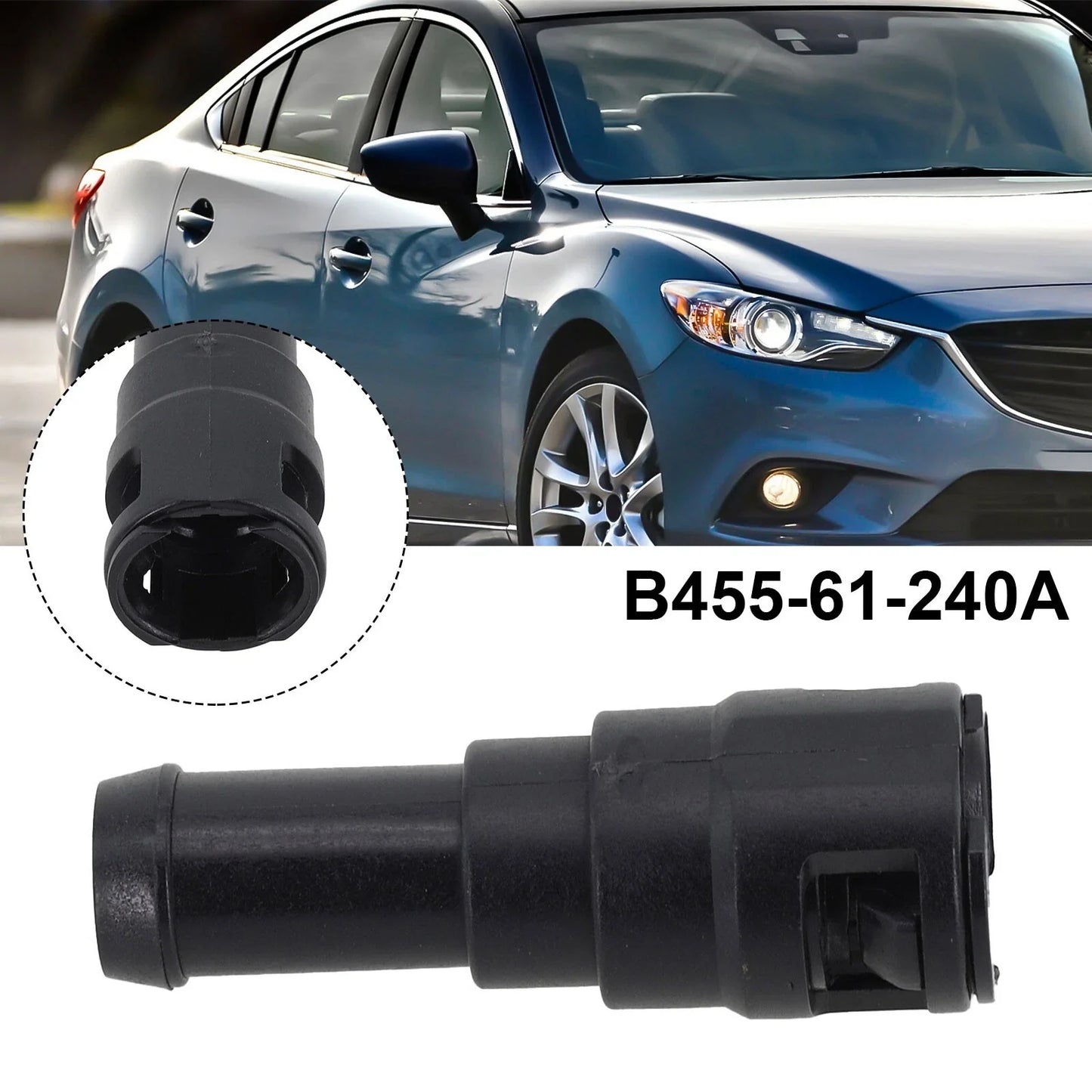 Heater Hose Connector for Mazda 323 626 Rx7 Mazda3 Mazda5
