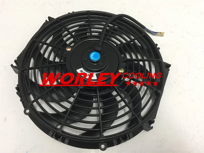32mm Aluminum Radiator & Fan for Honda Civic EK EG B16 B18 (1996-2000)