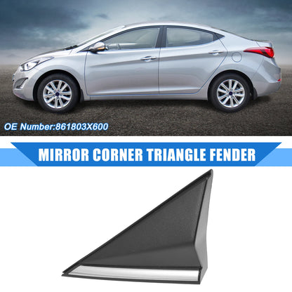 Left Mirror Corner Triangle Fender Cover for Hyundai Elantra (2017–2020) No. 861803X600