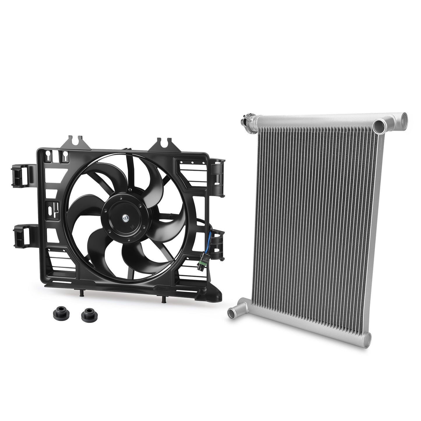 Radiator & Fan Assembly for Polaris Sportsman 550 850 1000 Scrambler 850 (2009–2025)