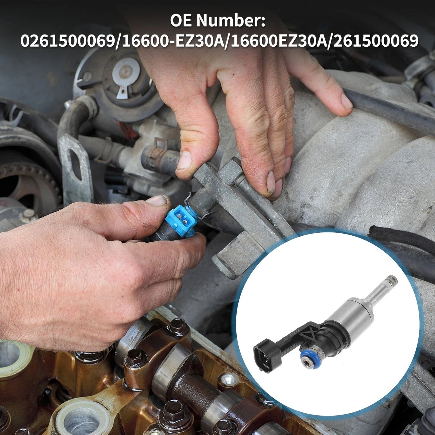 Fuel Injector No. 0261500069 for Nissan Armada 5.6 (2017–2024)