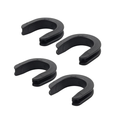 Rear Sissy Bar Luggage Rack Side Mounting Grommets for Harley