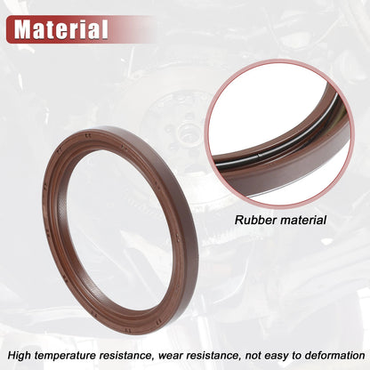 2pcs Crankshaft Pulley Seal for Toyota RAV4 (1996–2000) No. 9031185009