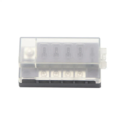 4-Way Compact Fuse Box 30A DC 32V for Universal Vehicles