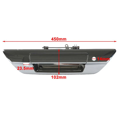 Black Tailgate Handle with Camera for Toyota Hilux Revo (2015-2018)