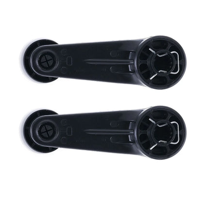 2 x Black FRONT LH+RH Window Crank Handle for Toyota Landcruiser (1969–2007)