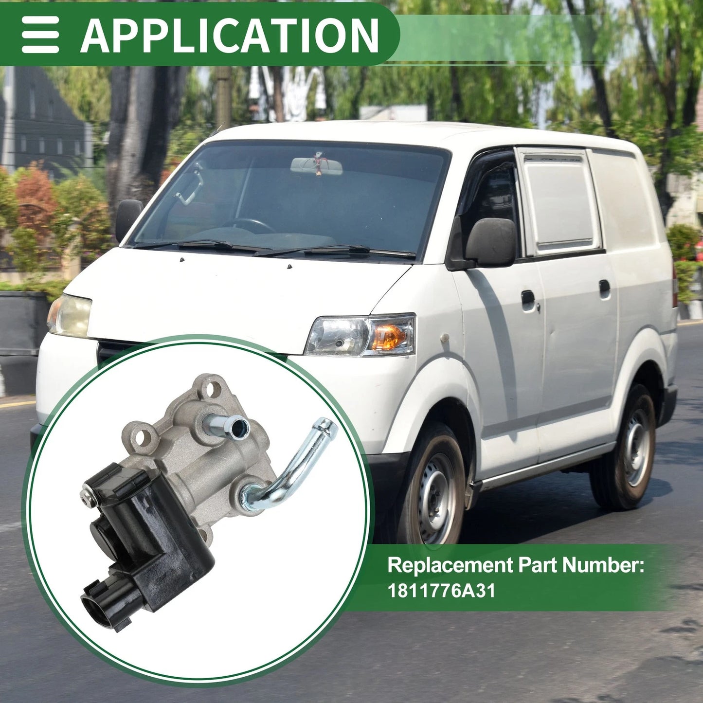 Idle Air Control Valve for Suzuki APV (2005–2018) - Replaces 1811776A31