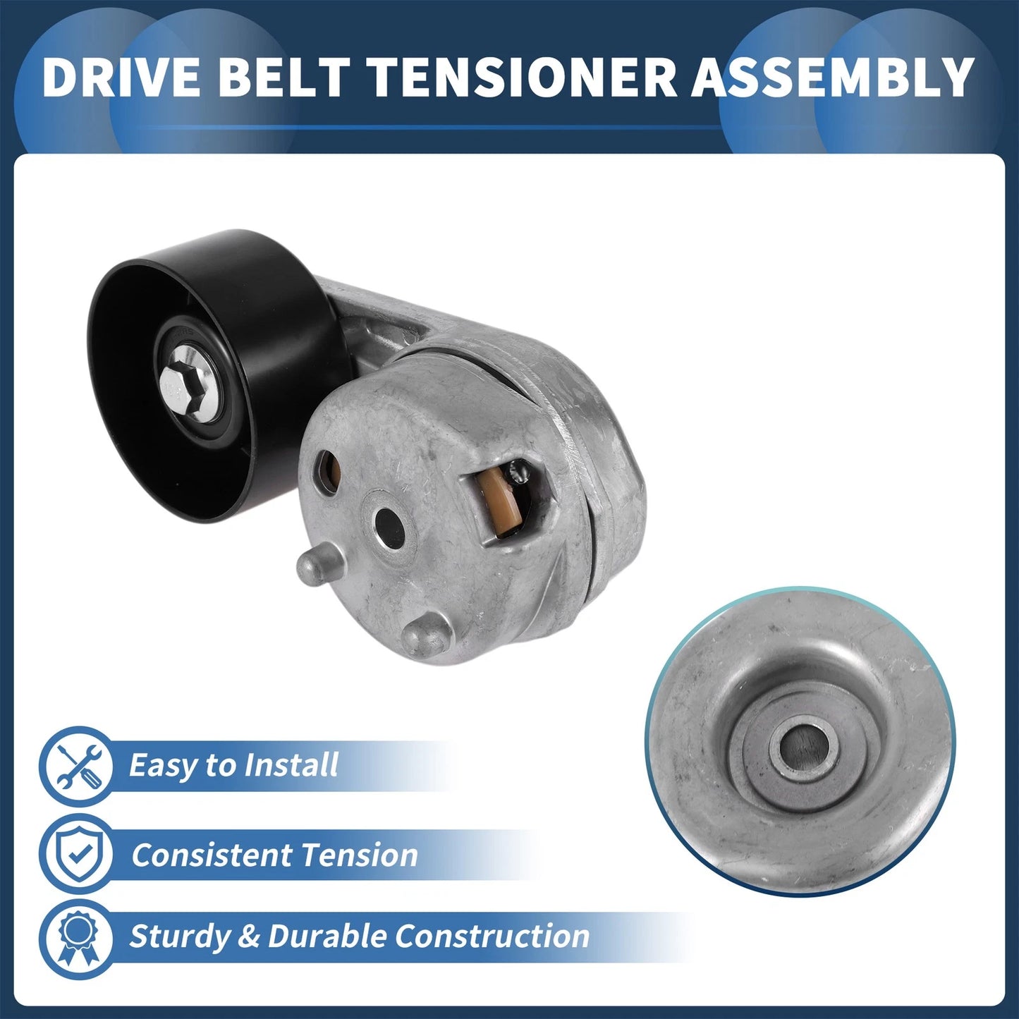 Belt Tensioner for Land Rover Range Rover (2004–2012) No.LHP500100 Metal