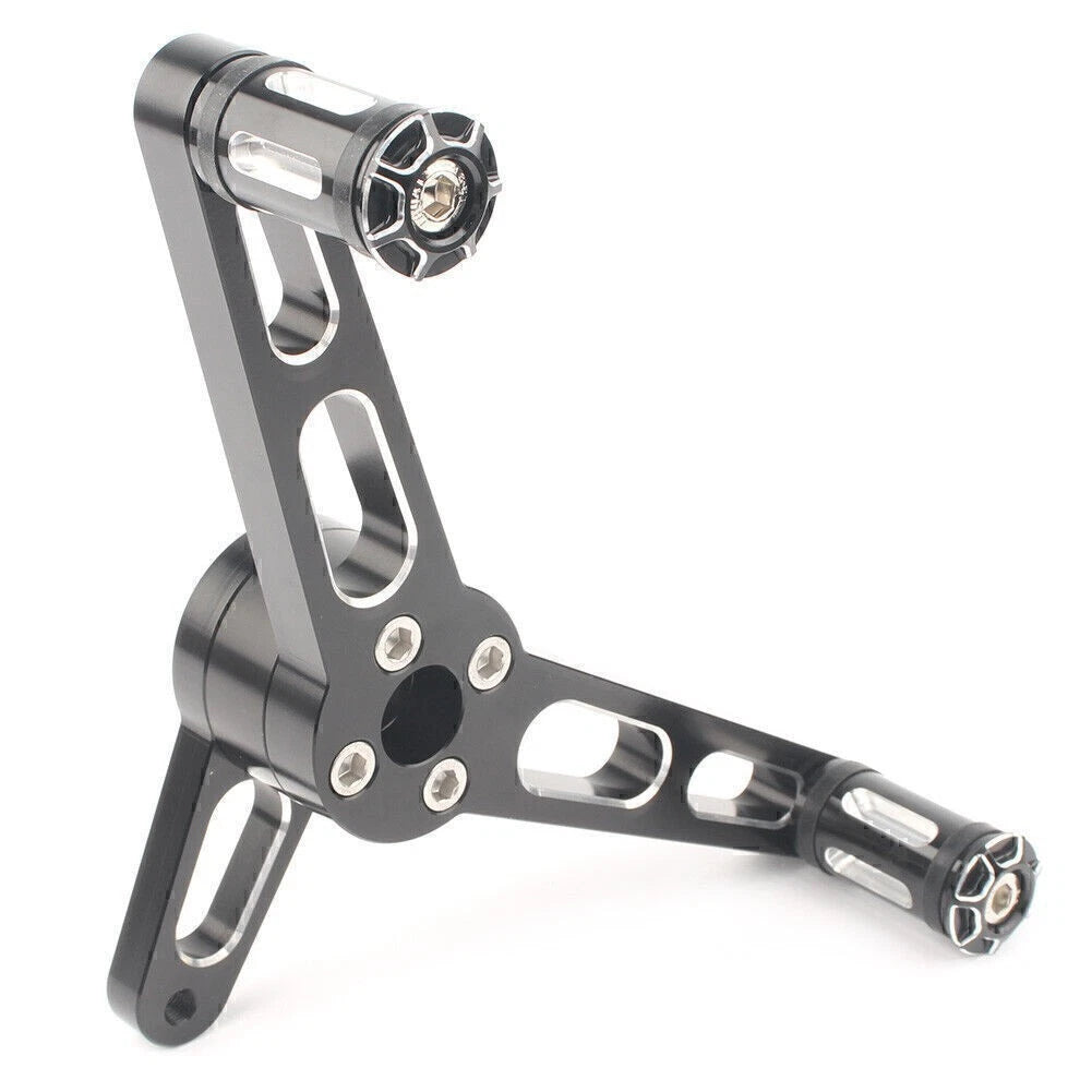 CNC Upper Fork Boot Slider Cover Black for Harley Street Glide FLHX FLHXS (2014–2023)