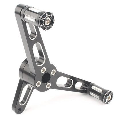 CNC Upper Fork Boot Slider Cover Black for Harley Street Glide FLHX FLHXS (2014–2023)