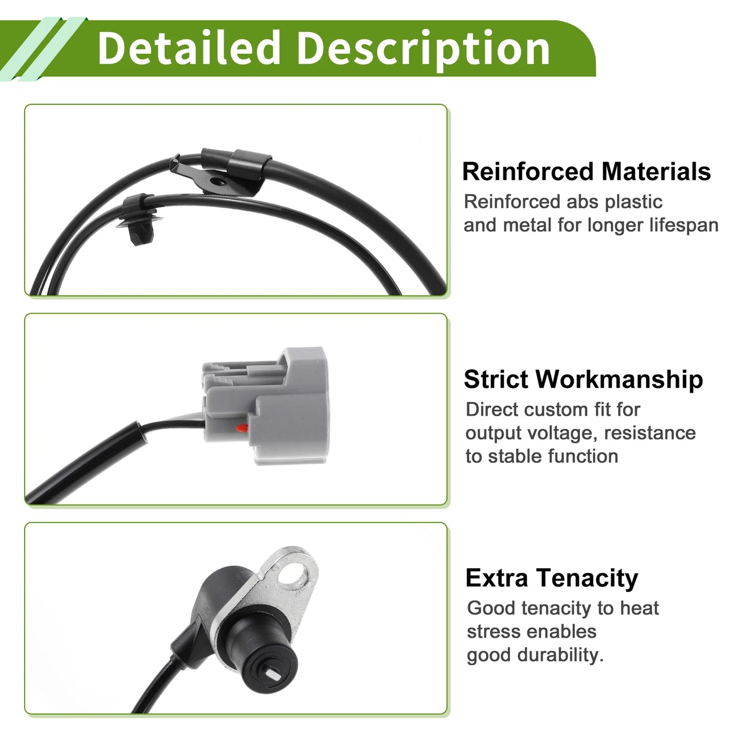 ABS Wheel Speed Sensor No. 8954205030 for Toyota Avensis Estate (1997–2003)