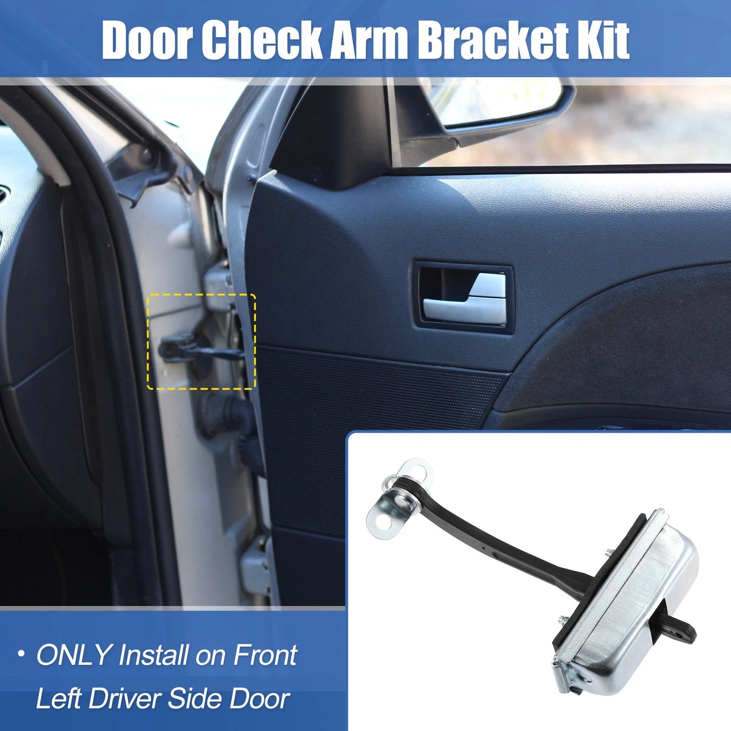 Front Left Door Check Stop Strap 15196109 924157 for GMC Chevrolet Buick