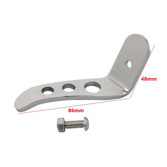 Kickstand Extension Bracket for Harley Touring FLHX Road King Chrome (2009-2023)