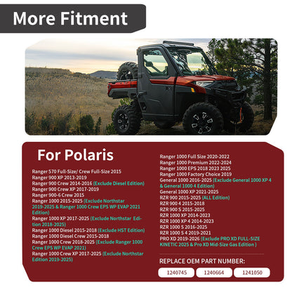 High Performance Radiator for Polaris Ranger RZR 570 900 1000 (2013–2025)