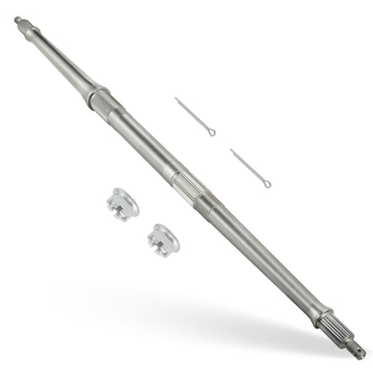 Rear Axle Shaft & Nut for Yamaha Tri-Z YTZ250 Banshee 350 (1985–2006)