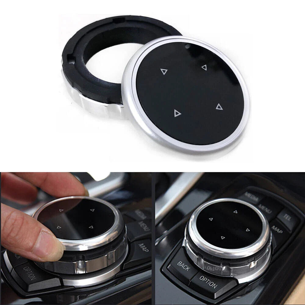 Multi-Media Control Knob Trim Cover for BMW 1/2/3/4/5/6/7 Series