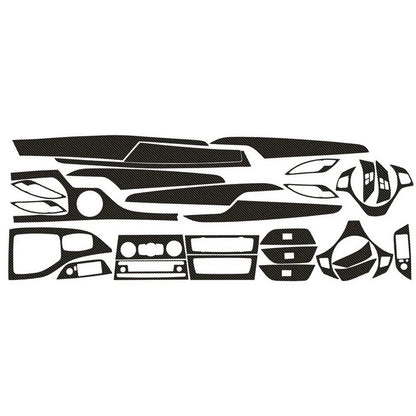 Carbon Fiber Trim Decal for X1 E84 (2010–2015)
