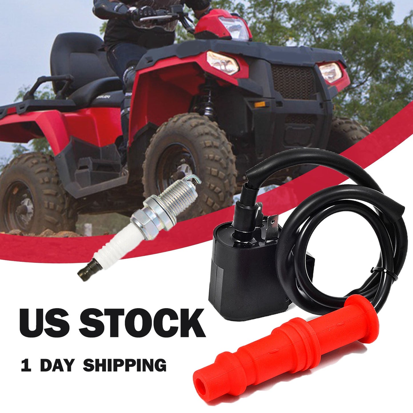 Ignition Coil for Polaris Ranger 500 400 (2004–2014)