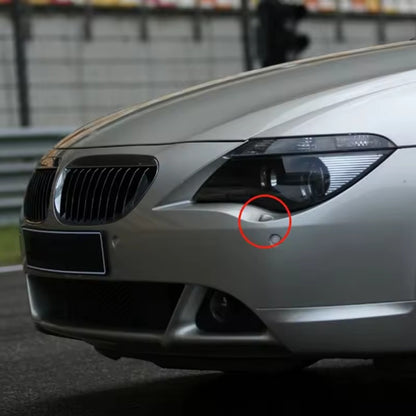 Set of 2 Headlight Washer Cover Caps for BMW 6 Series E63 E64 (2004–2010)