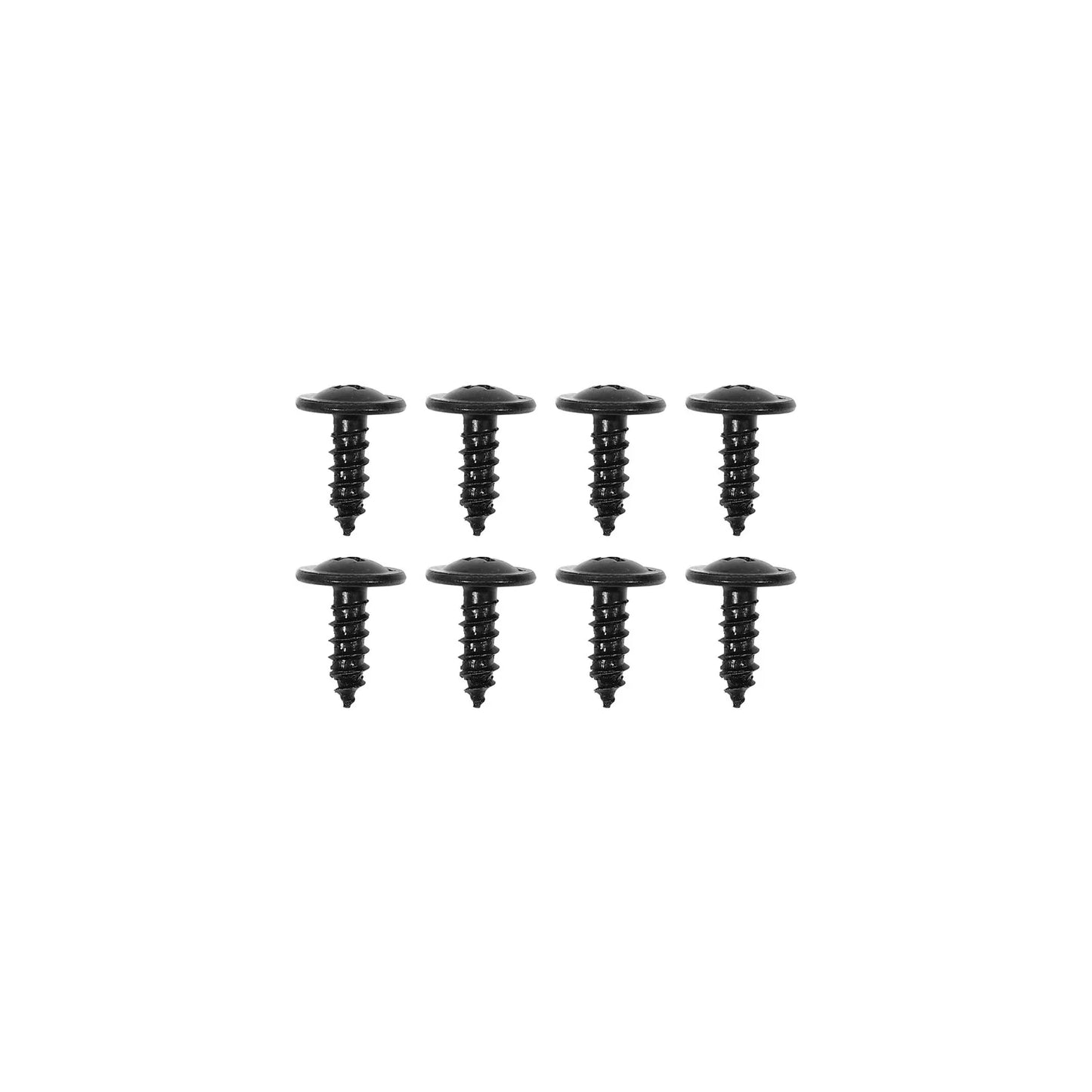 Front Rear Mudguards Fender Set for Honda Civic  - Black with Screws