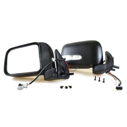 Electric LED Door Mirrors for Nissan D22 Navara Frontier (1997–2004)