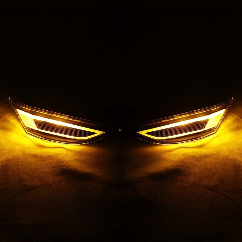 Clear LED Side Marker Lights for Porsche 911 991, 981 Cayman, Boxster 718