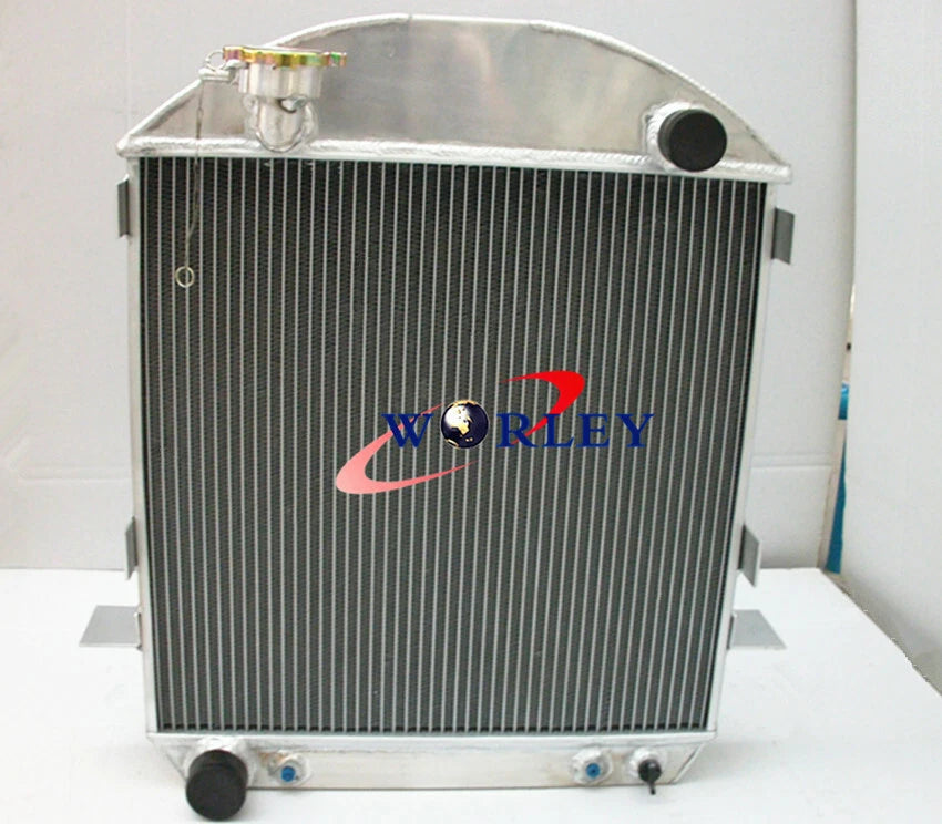 3 Row Aluminum Radiator with Fan for Ford Model T-Bucket (1924–1927)