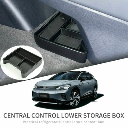 Center Console Storage Box Tray Organizer Accessories for VW ID.4 (2021–2023)