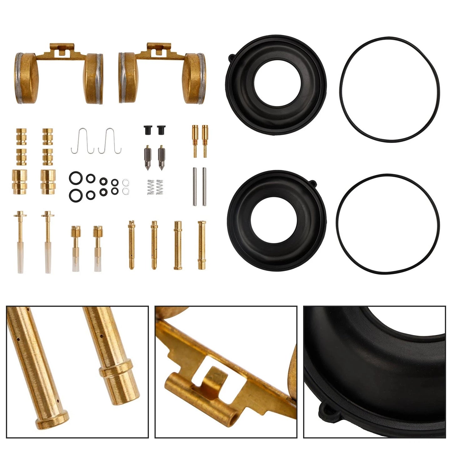 Carburetor Repair Kit for Honda CB350 CL350 (1968–1973)