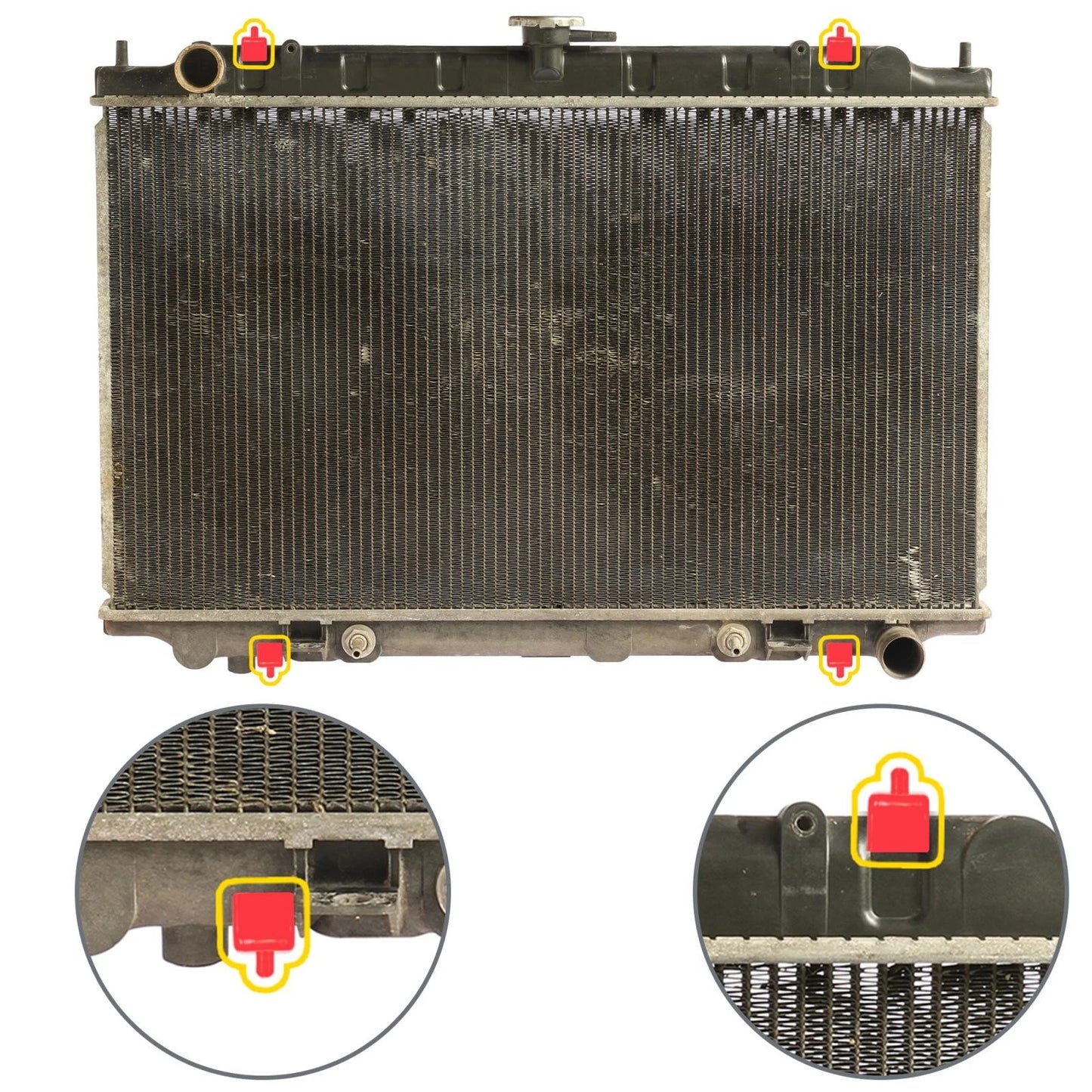Set of 4 Engine Radiator Isolators for GM