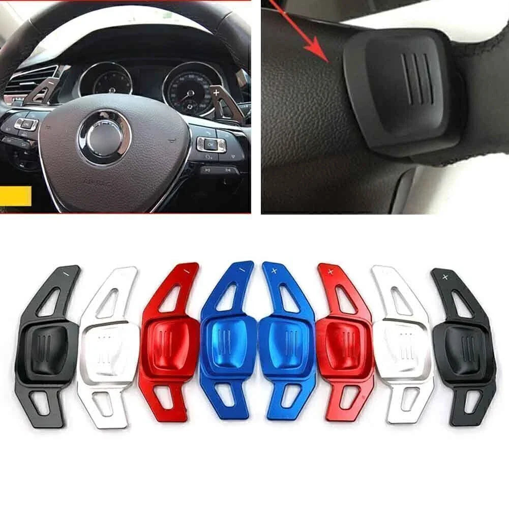 Steering Wheel Shift Paddle Extensions for VW Tiguan, Golf 7, Passat B8 (2016-2023)