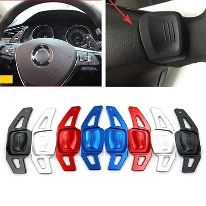 Steering Wheel Shift Paddle Extensions for VW Tiguan, Golf 7, Passat B8 (2016-2023)