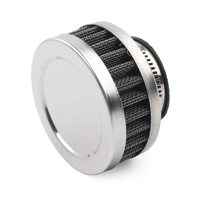 38mm Stainless Steel Air Intake Filter Cleaner w/ Clamp for Motorcycle Scooter