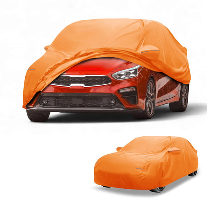 Waterproof Car Cover for Kia Forte (2010–2023) 210D-PU with Zipper