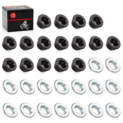 Wheel Lug Nut with Washer Kit for Yamaha Banshee 350 (1995–2006)