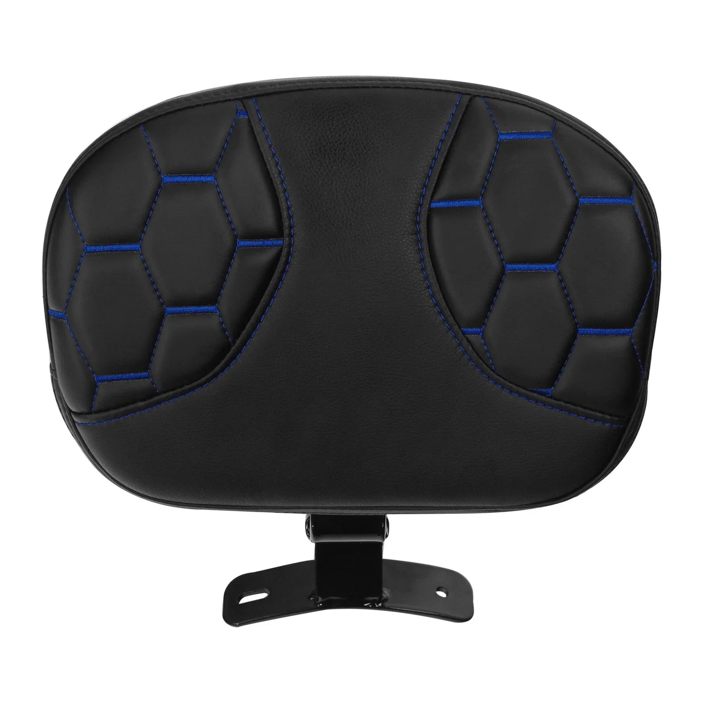 Black Front Driver Backrest Pad for Harley Touring Street Glide (2009-2023)
