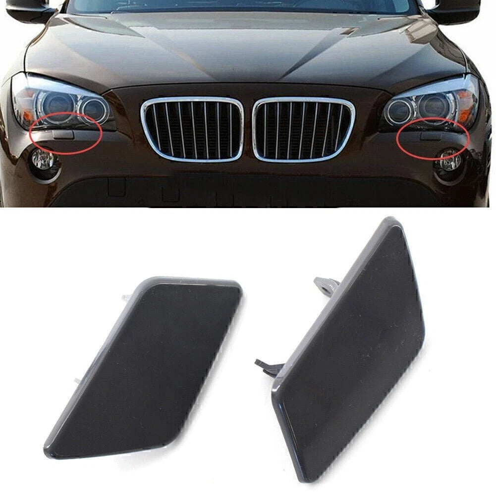 2X Chrome Rear Trunk Wiper Nozzle Cover Trim for BMW X3 (2018)