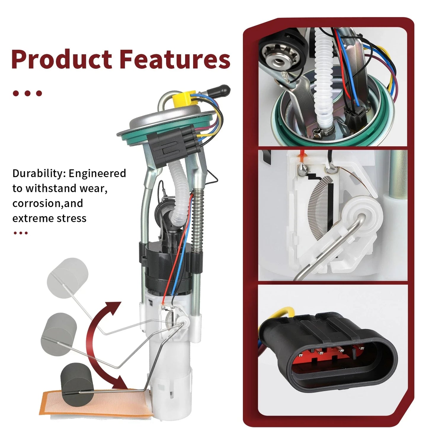 Fuel Pump Assembly for Can-Am Commander Max 800R/1000/1000R (2010–2017)
